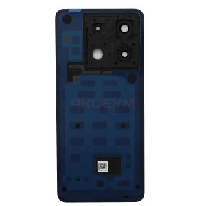 Задняя крышка для Xiaomi Poco X6 5G (cиняя) - Премиум
