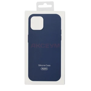Чехол для iPhone 13 MagSafe MagSafe Silicone с анимацией (синий омут)