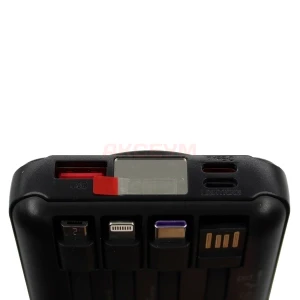 Внешний аккумулятор Hoco J135 10000mAh (22.5W/PD20W/Micro/Type-C/USB/Type-C/MagSafe) (черный)