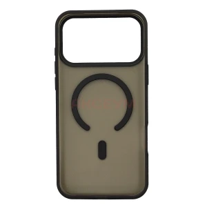 Чехол накладка для iPhone 17 Pro SM042 MagSafe (черный)