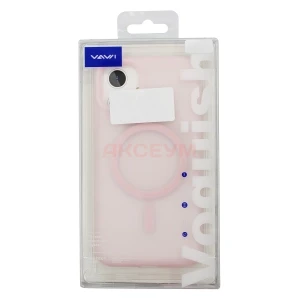 Чехол накладка для iPhone 11 SM042 MagSafe (розовый)