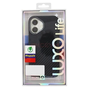 Чехол накладка для iPhone 16 Luxo 122 (черный)