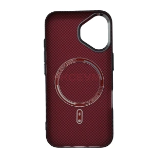 Чехол накладка для iPhone 16 Luxo 122 (черный)