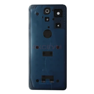 Задняя крышка для Infinix Hot 40 Pro (черная) - Премиум