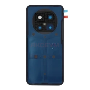 Задняя крышка для Xiaomi Poco M8 Pro 5G (черная) - Премиум