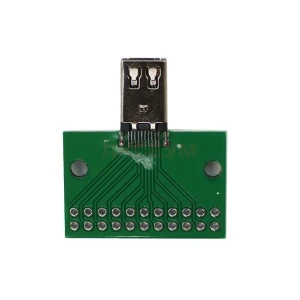 Разъем mini DisplayPort (гнездо) на плате (20 pin, 2,54 мм)