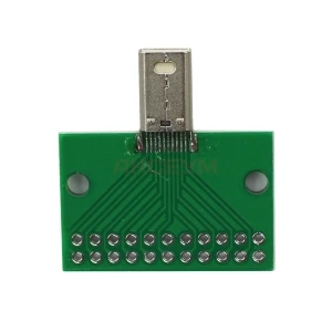 Разъем mini DisplayPort (штекер) на плате (20 pin, 2,54 мм)