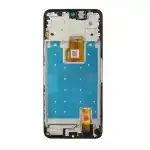 Дисплей с рамкой для Honor X7d 4G с тачскрином (черный) - Оригинал