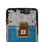 Дисплей с рамкой для Honor X7d 4G с тачскрином (черный) - Оригинал