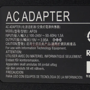 Блок питания для ноутбуков Toshiba 19V, 3.95A, 75W (5.5х2.5) - Стандарт (без кабеля)