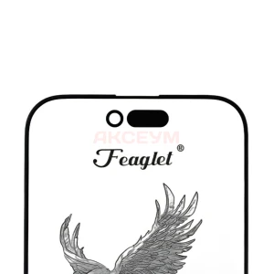 Стекло дисплея для iPhone Air с OCA пленкой (черное) - Оригинал (Feaglet)