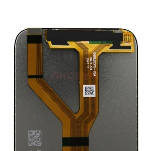 Дисплей для Honor X7e с тачскрином (черный) - Оригинал