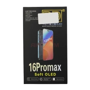 Дисплей для iPhone 16 Pro Max (Soft OLED/Full HD/120 Гц/площадка под IC) - DD